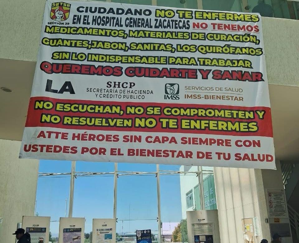 Crisis en hospitales del IMSS Bienestar