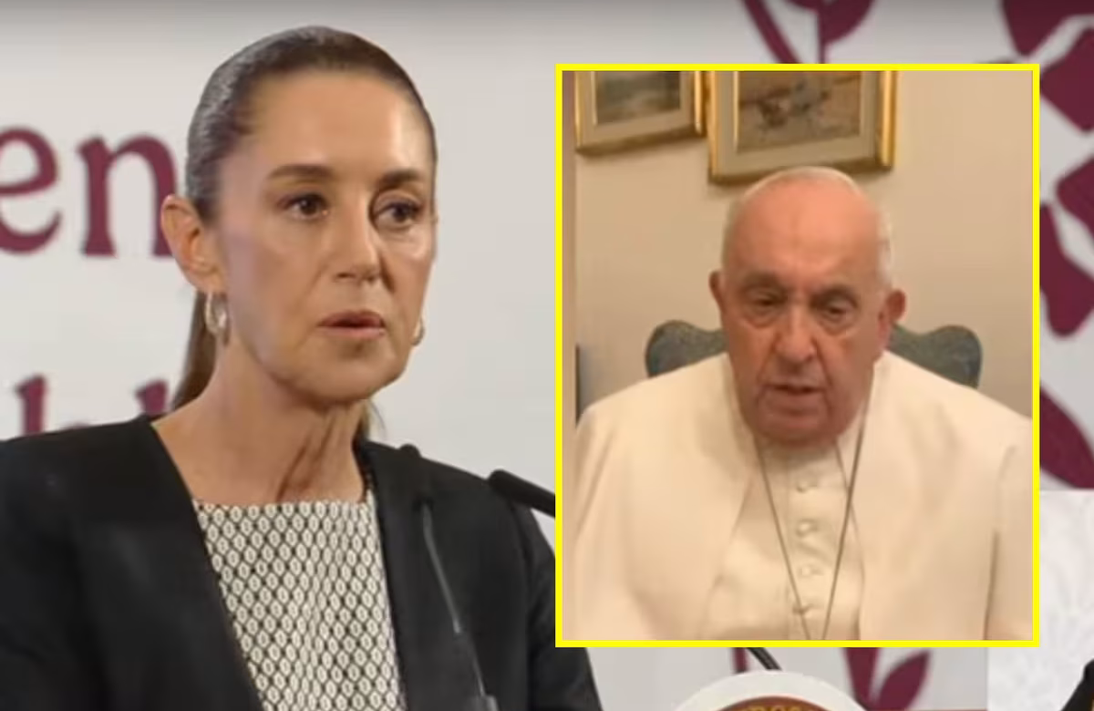 Sheinbaum presenta mensaje inédito del Papa Francisco en el que invita a acudir a la Virgen de Guadalupe