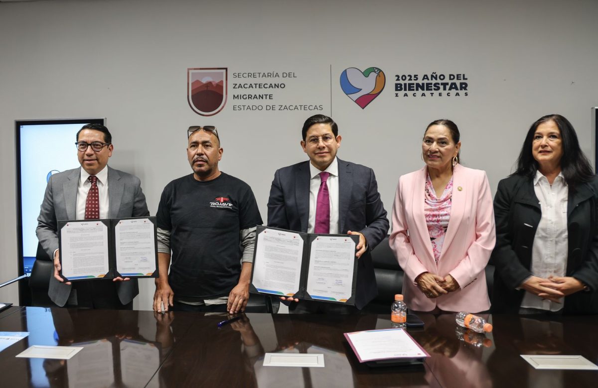 Migrantes zacatecanos podrán emprender con apoyos de hasta 200 mil pesos