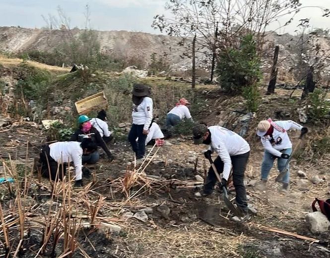 Guerreros Buscadores de Jalisco halla restos calcinados en Tlaquepaque