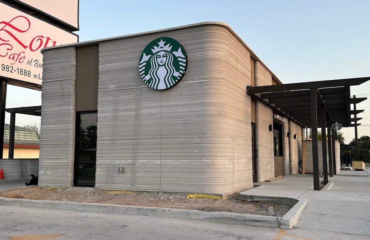 Starbucks inaugura su primera tienda impresa en 3D en Estados Unidos