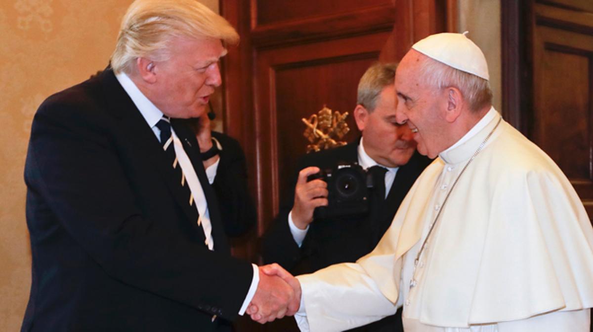 Donald Trump viaja a Roma para participar en el funeral del Papa Francisco