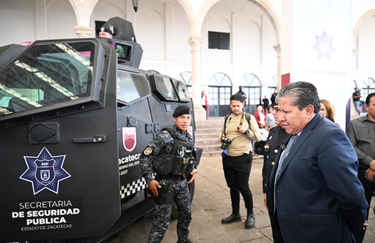 Zacatecas refuerza a sus policías: más equipamiento y mejor capacitación