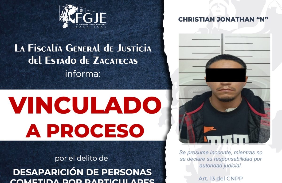 Fiscalía esclarece desaparición de dos personas y detiene al presunto responsable