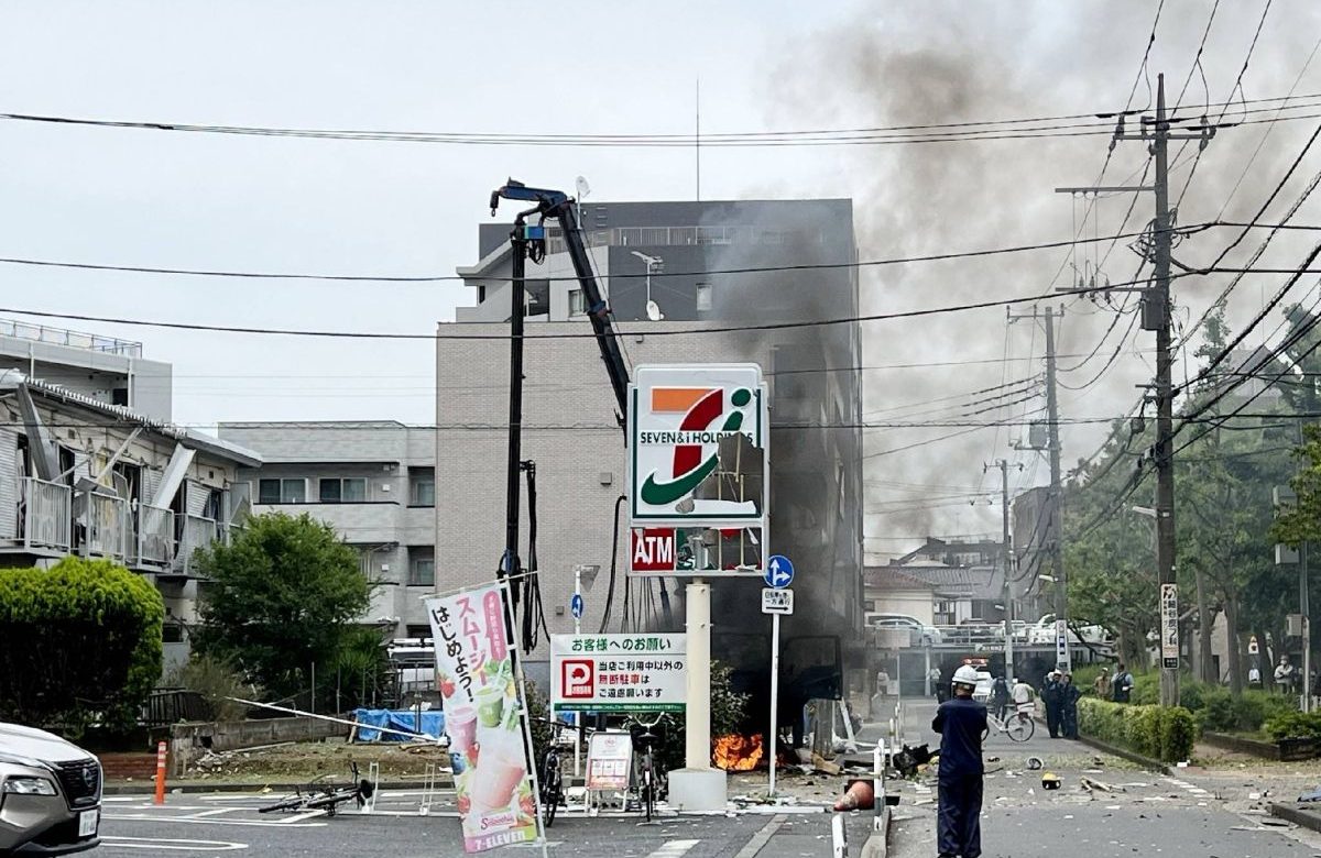 Explosión en obra de Tokio deja al menos 10 heridos