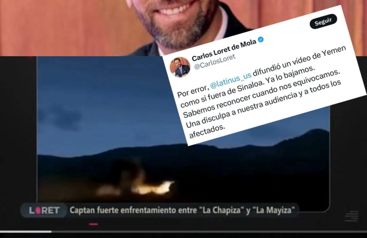 Loret de Mola se disculpa por difundir video tras ser exhibido por Claudia Sheinbaum