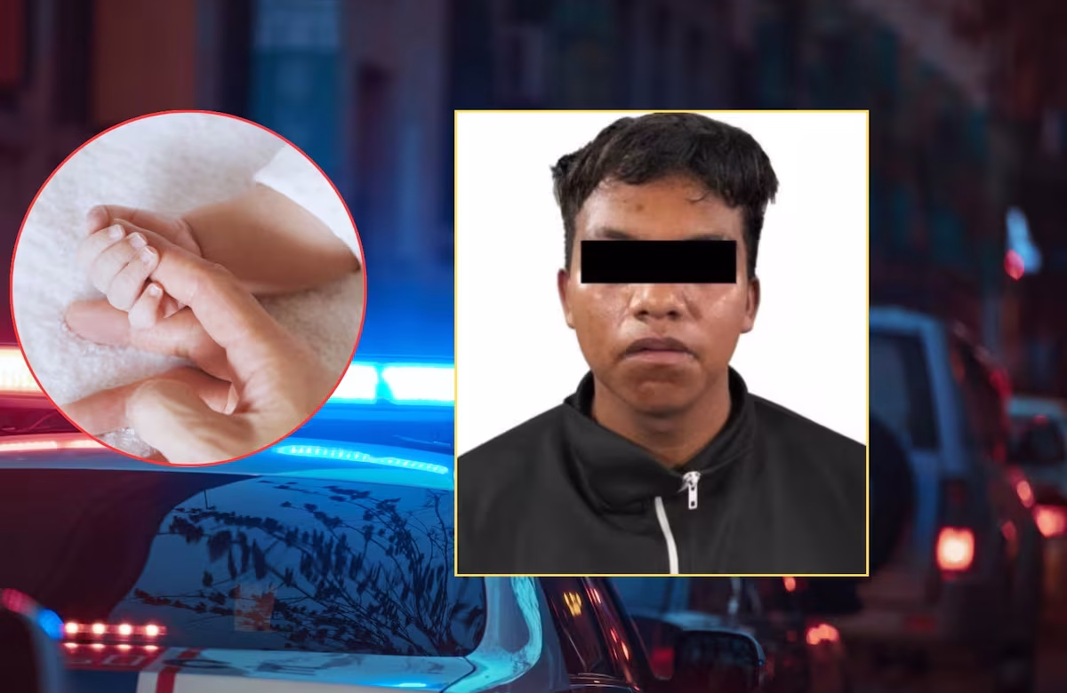 Joven es arrestado en Edomex tras la muerte de su bebé de 3 meses, quien presentaba señales de abuso y lesiones en la cabeza