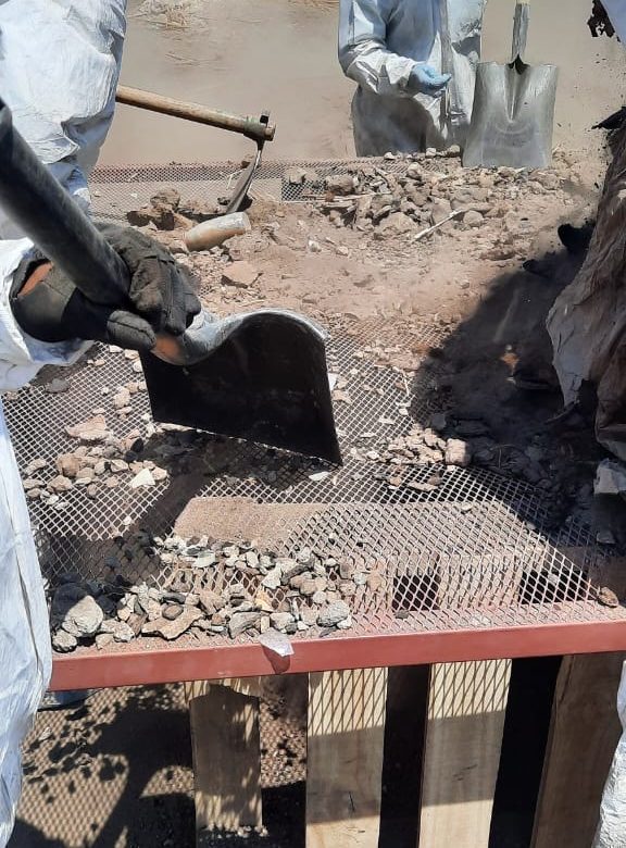 Sin resultados, pero con compromiso: realizan búsqueda forense en Las Negritas