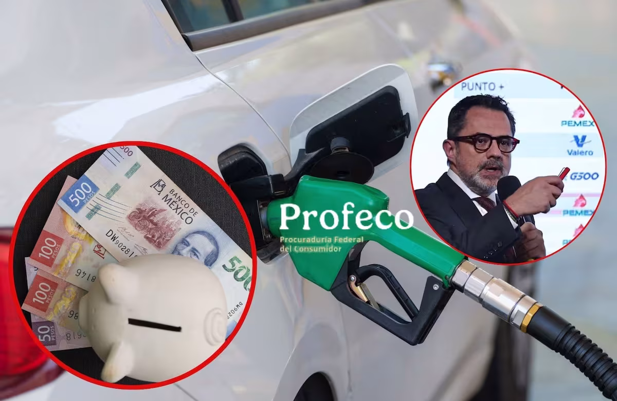 Gasolina más barata: precio promedio baja a 23.90 pesos, según Profeco