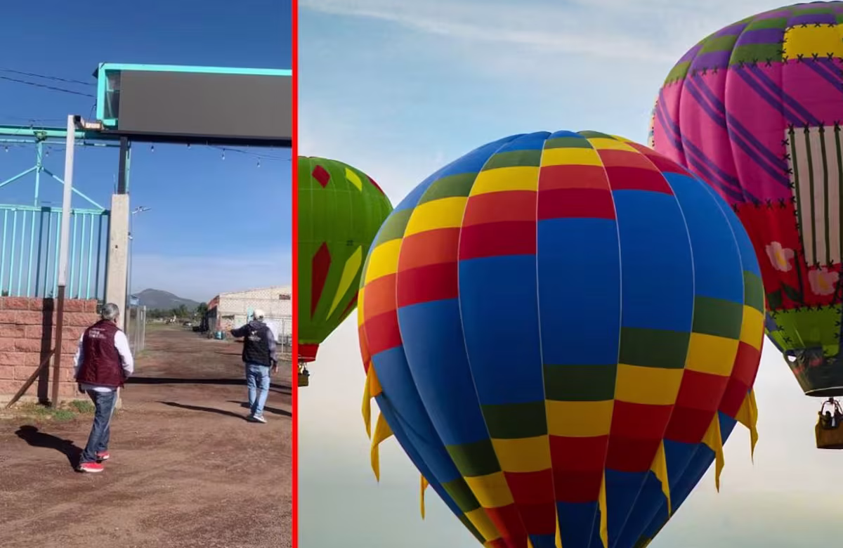 Suspenden operaciones de empresas de globos en Teotihuacán por irregularidades graves