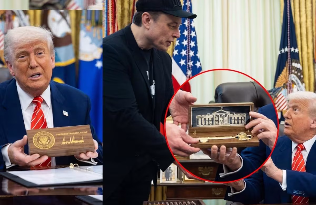 Trump le entrega la “llave dorada” a Musk y lo corona como “El Dogefather” del poder político en EE. UU.
