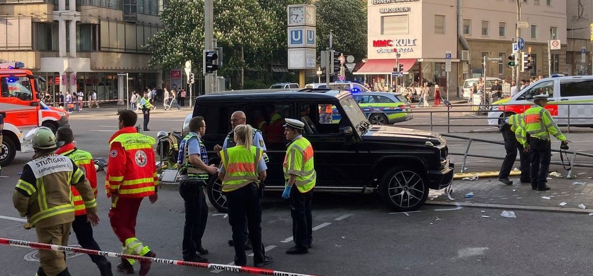“Varios heridos” en un atropello múltiple en Stuttgart, Alemania