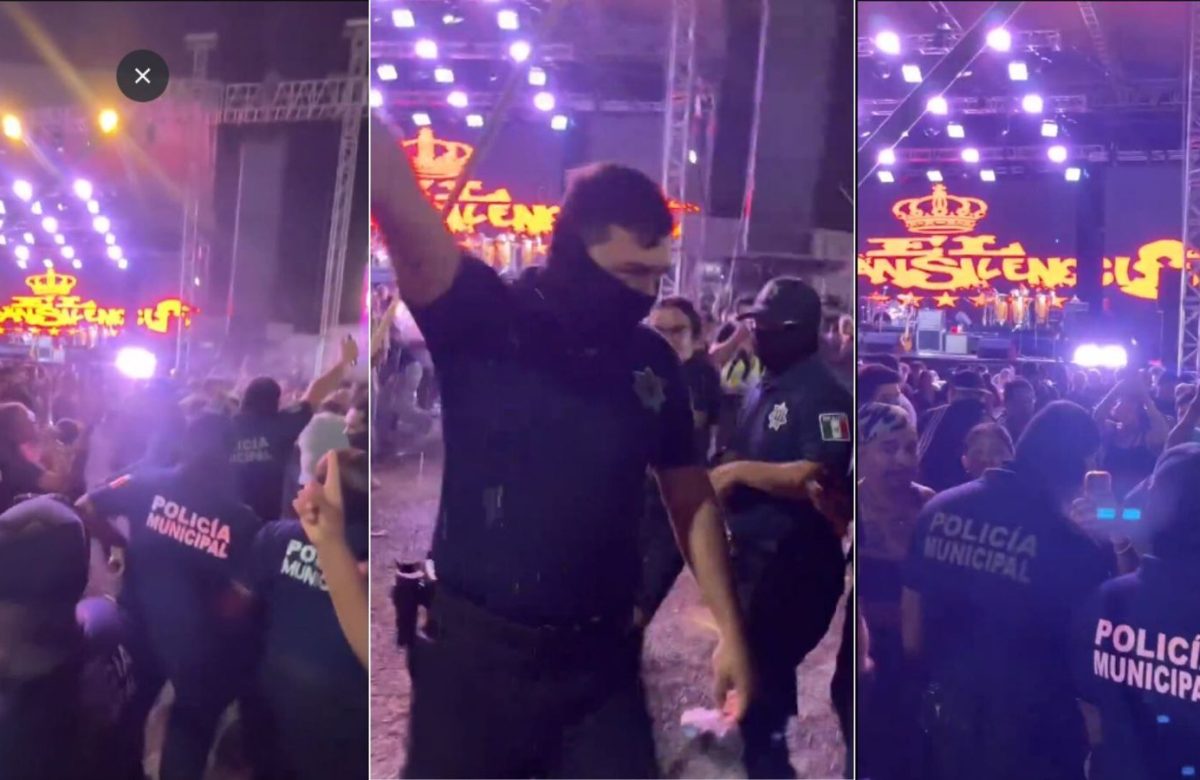 Policía lanza gas pimienta en concierto de El Gran Silencio en Manzanillo