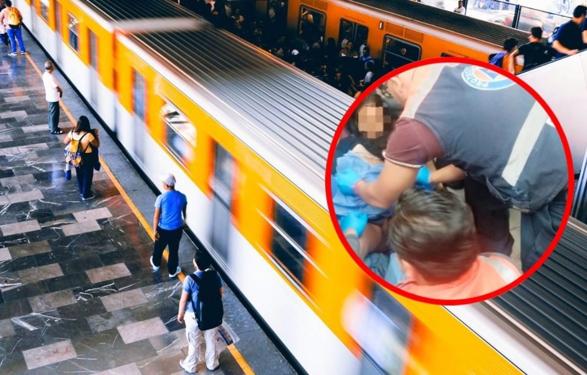 Adolescente de 13 años da a luz en estación del Metro en el Día de las Madres