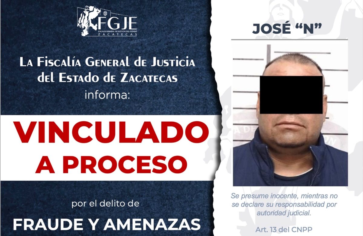 Estafa con venta de auto termina en prisión preventiva en Zacatecas