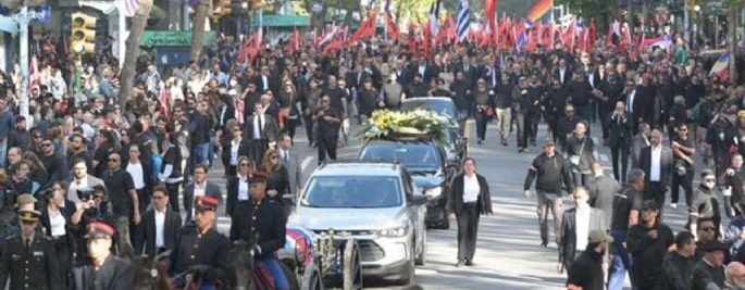 El pueblo uruguayo rinde homenaje final a José Mujica en las calles de Montevideo