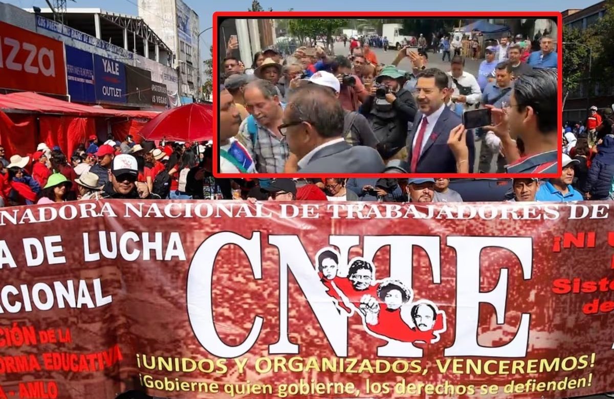 Protestan ante Martí Batres por crisis en el ISSSTE: “Si quieres morir, al ISSSTE debes ir”