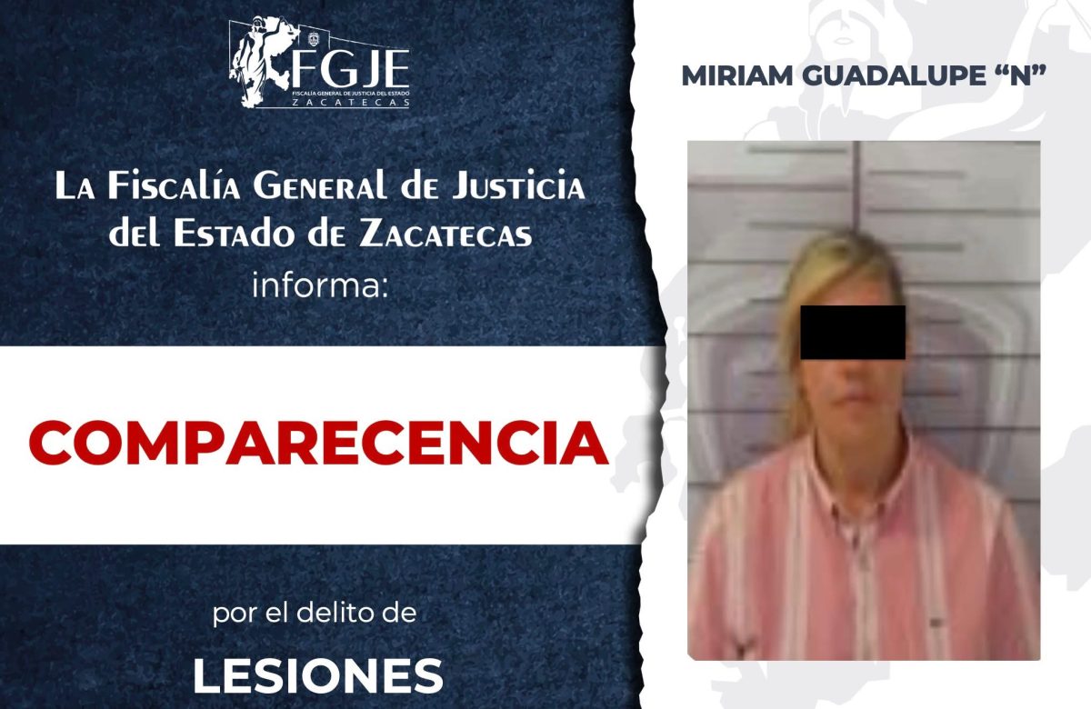 FGJEZ y Mesa de Paz aseguran a seis personas por diversos delitos en Zacatecas