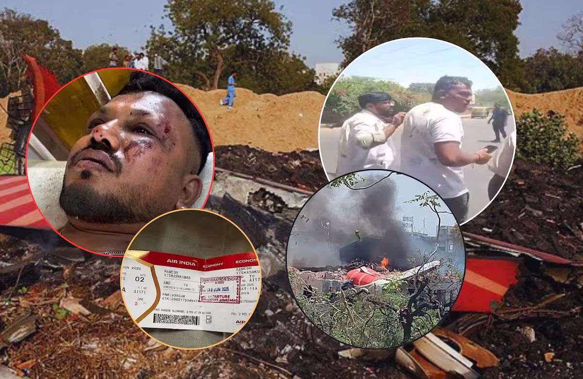 Milagroso sobreviviente del vuelo 171 de Air India relata momentos de terror tras el accidente