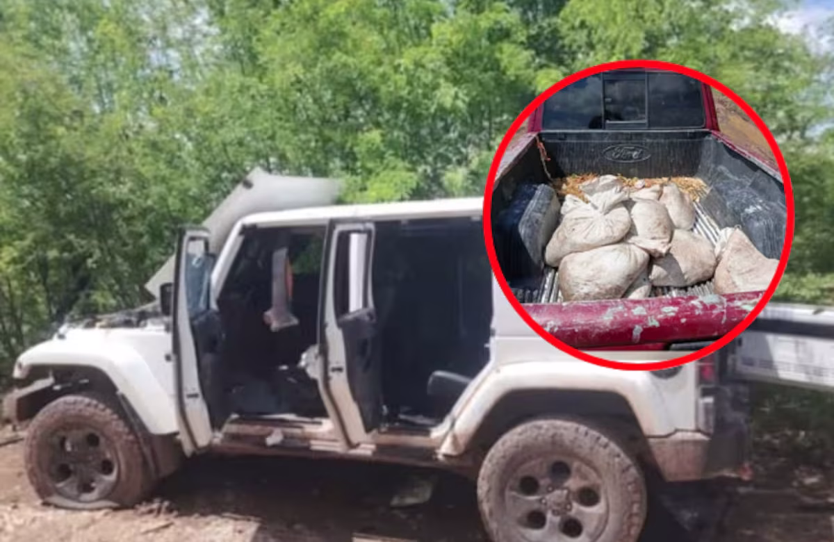 Aseguran camionetas con químicos para droga y municiones en Cosalá