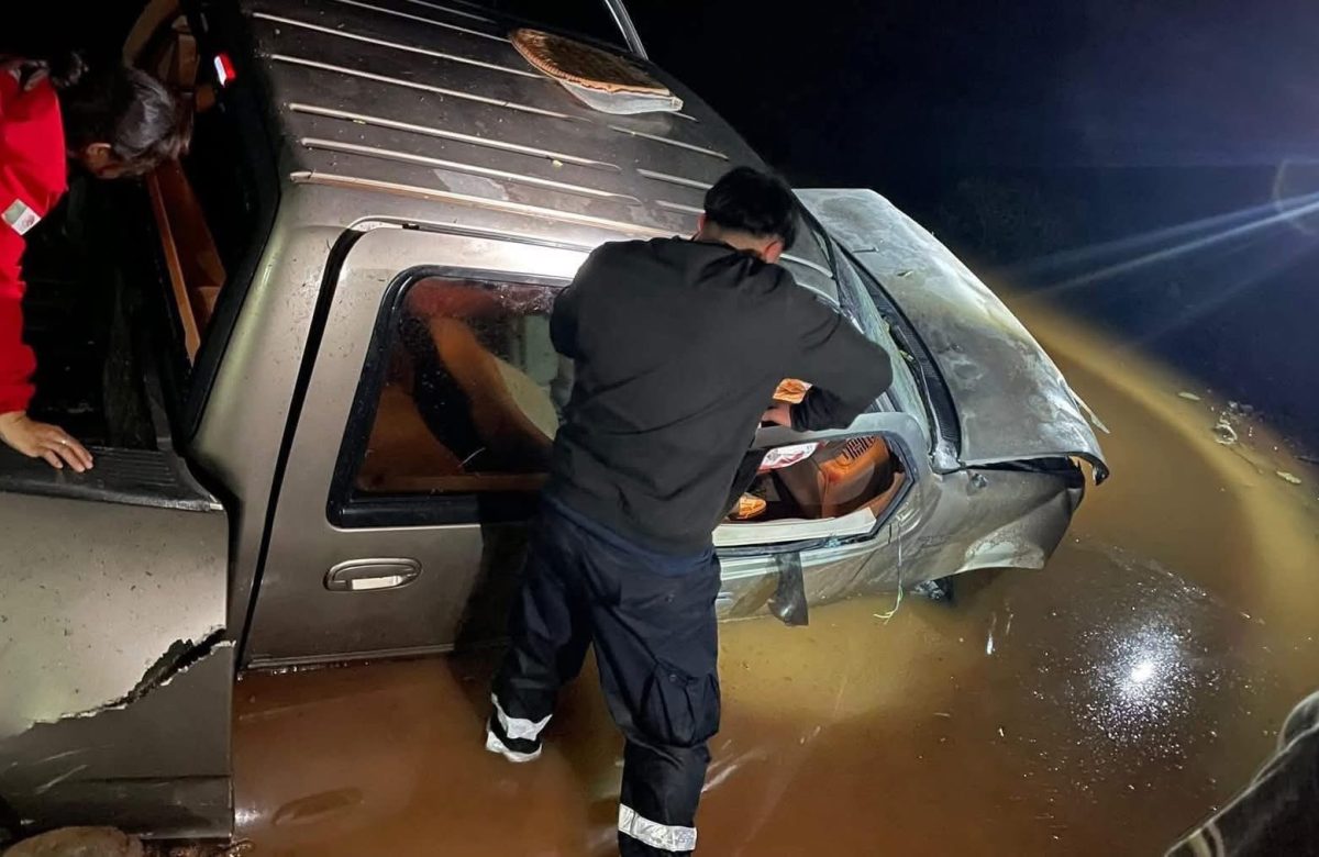 Cuatro adolescentes lesionados tras accidente en Sain Alto