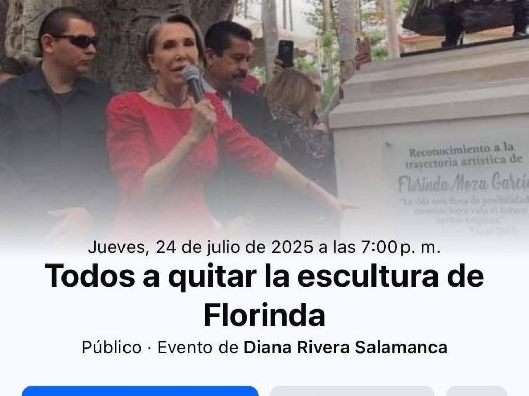 Juchipila defiende monumento a Florinda Meza y llama al respeto por el arte y la cultura