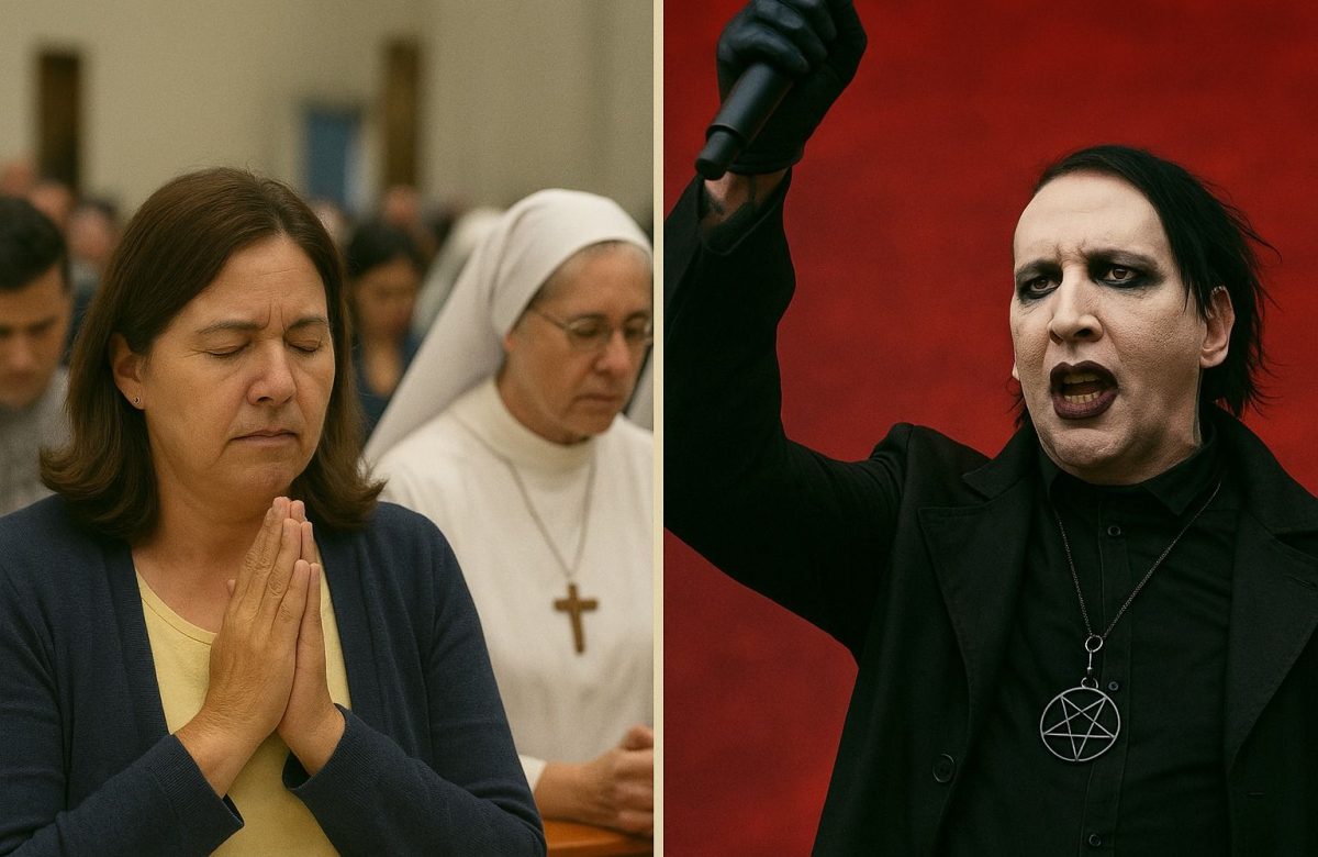 Católicos inician 40 días de oración contra concierto de Marilyn Manson en SLP