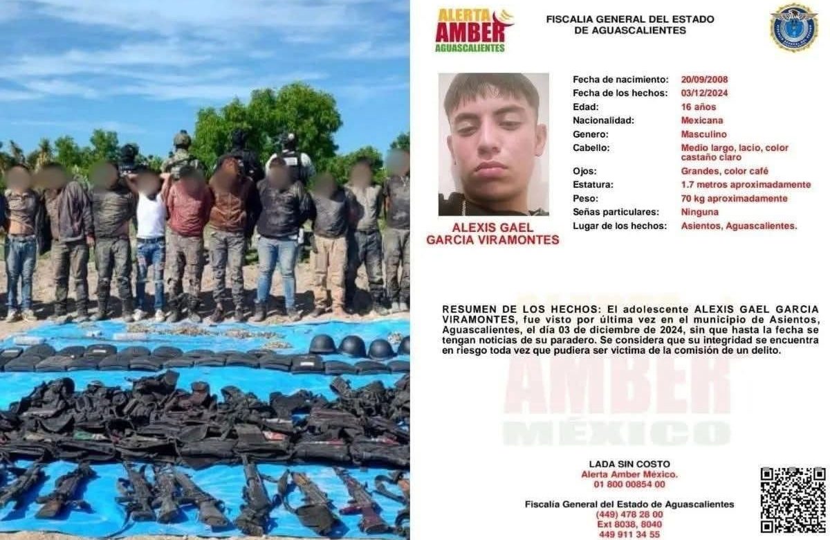 Detención de jóvenes vinculados al CJNG expone crisis de desaparición forzada en Aguascalientes