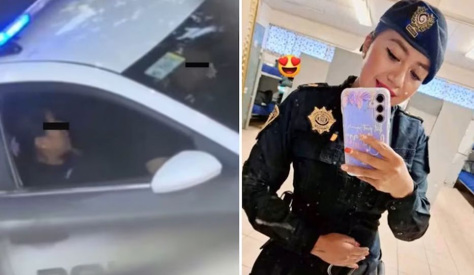 Policía Isabela Segundo desmiente ser mujer del video íntimo en patrulla