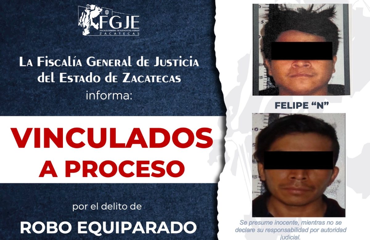 Detienen a dos hombres en Fresnillo por circular en vehículo robado y armado
