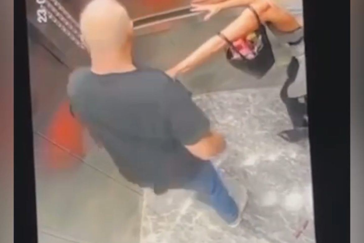 Caso de agresión en elevador: víctima se recupera y Fiscalía sigue tras el agresor