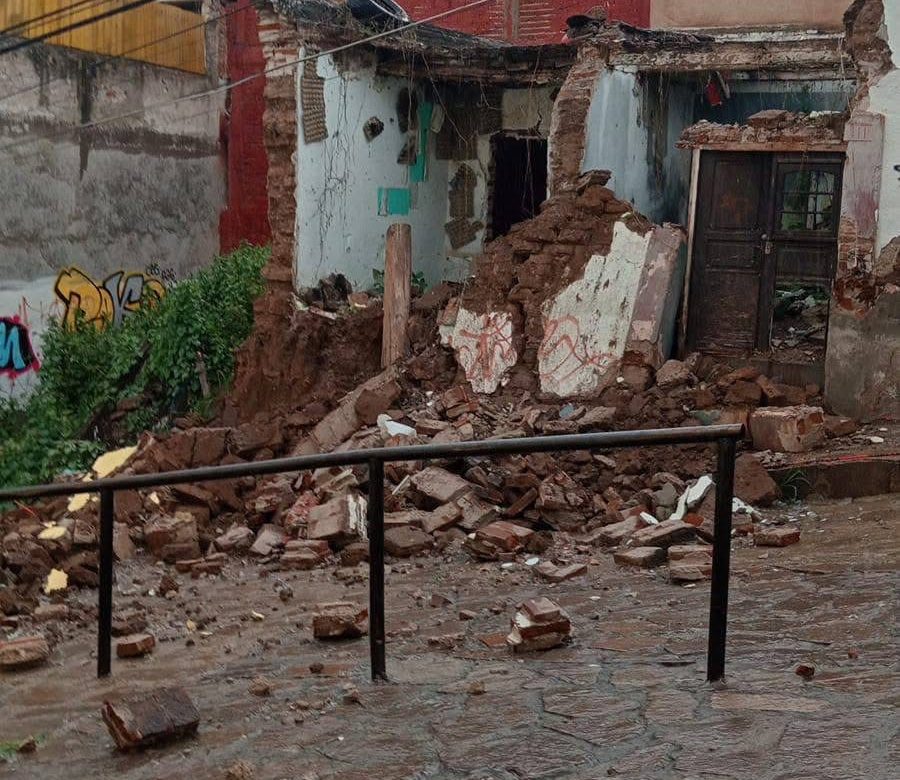 Lluvia pone en jaque a Zacatecas y Guadalupe