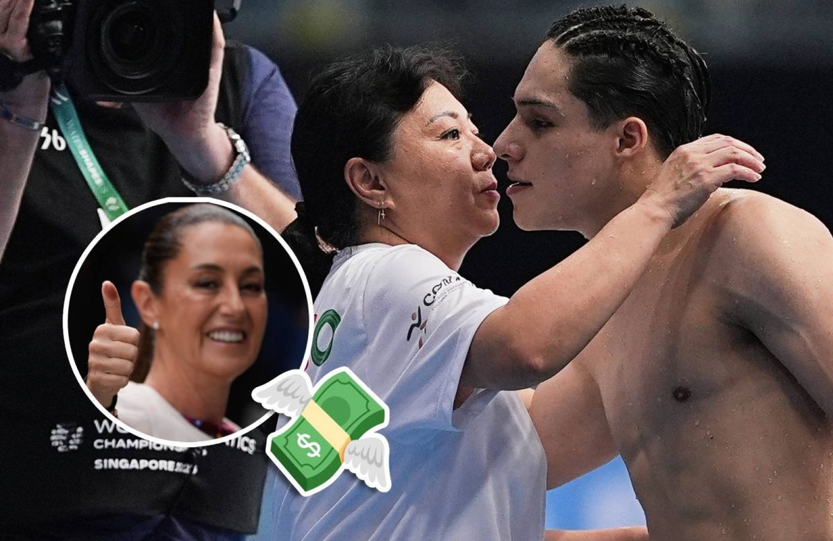 Osmar Olvera pide a Sheinbaum mejorar salario de su entrenadora Ma Jin para evitar su salida