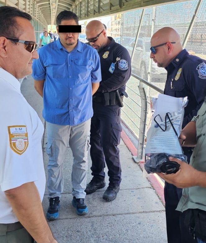 ¡Lo detienen en la frontera! Intentaba huir, pero lo buscaban en Zacatecas