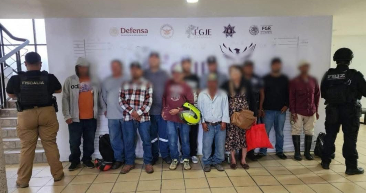 Rescatan a 16 mujeres en Fresnillo: ninguna estaba reportada como desaparecida