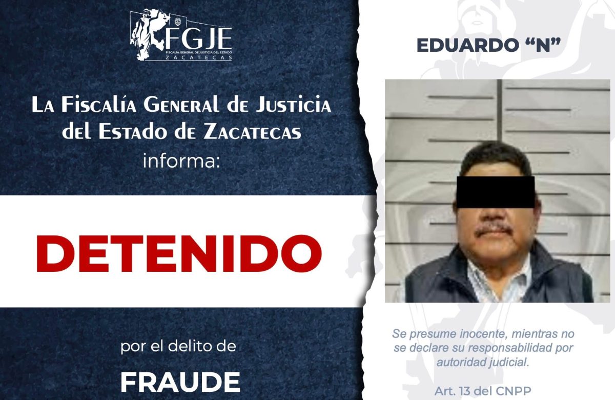 Cae por fraude: exalcalde de Loreto es detenido
