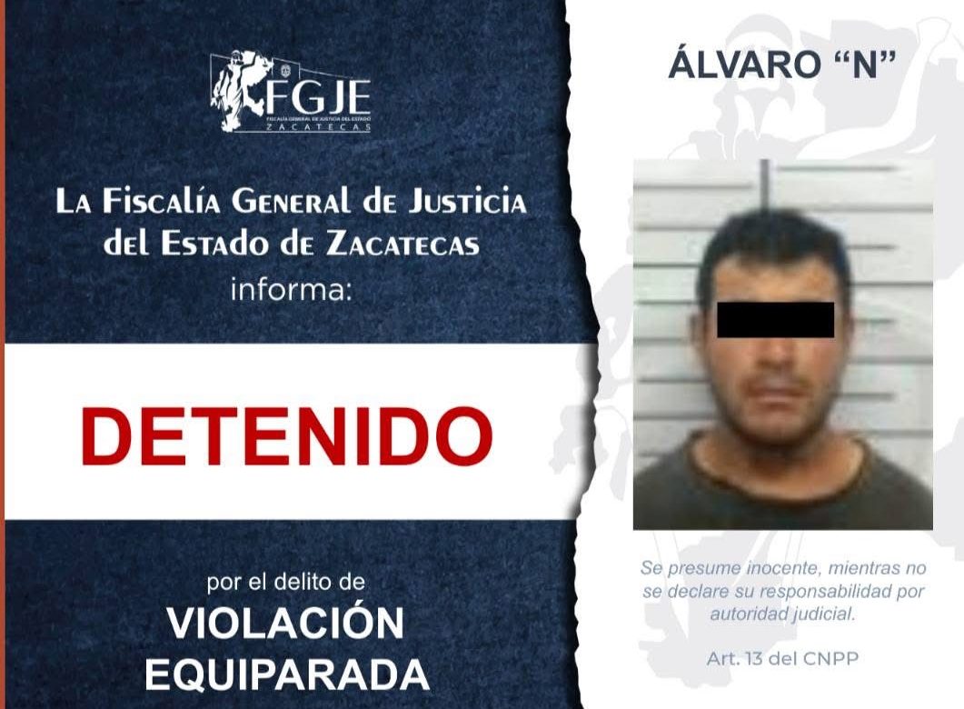 Caen tres en Zacatecas: cumplimentan órdenes de aprehensión en menos de 24 horas