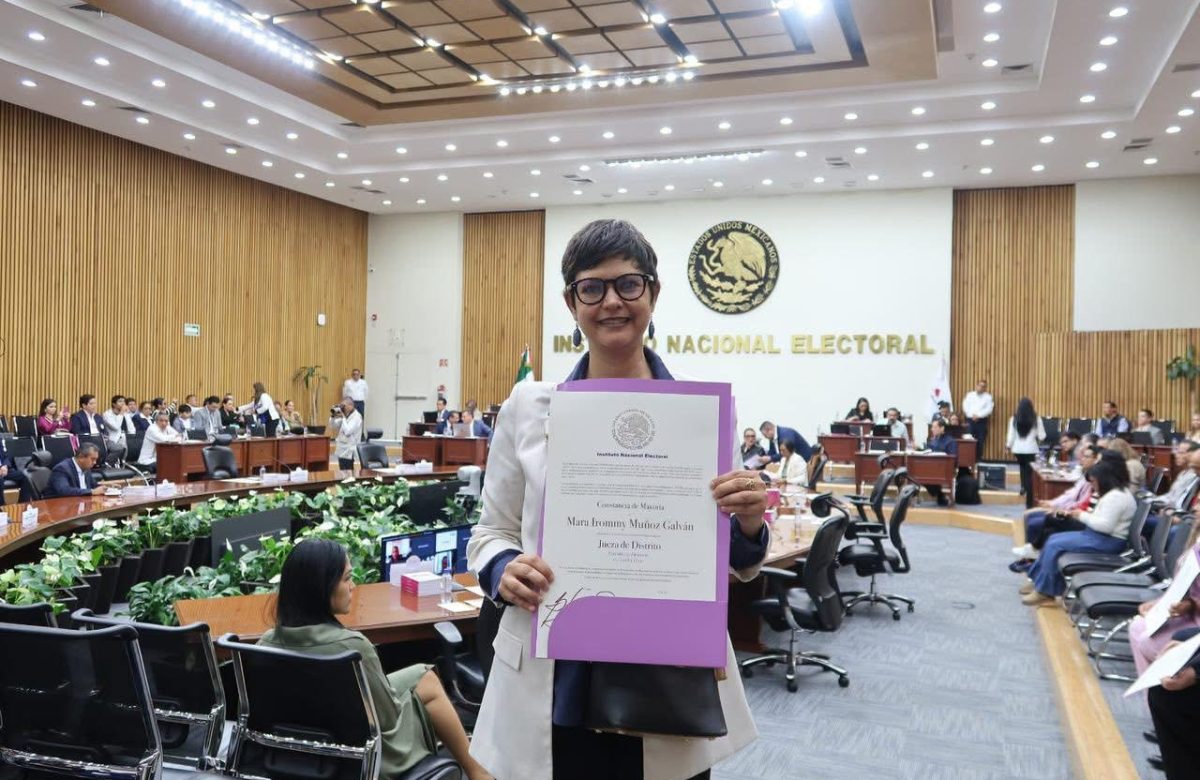 Histórica designación: Mara Muñoz, nueva jueza penal federal en Zacatecas