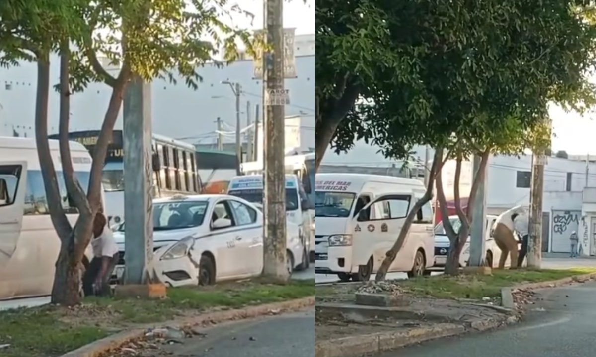 Inhabilitan de por vida a chofer en Cancún por agresión a taxista con discapacidad