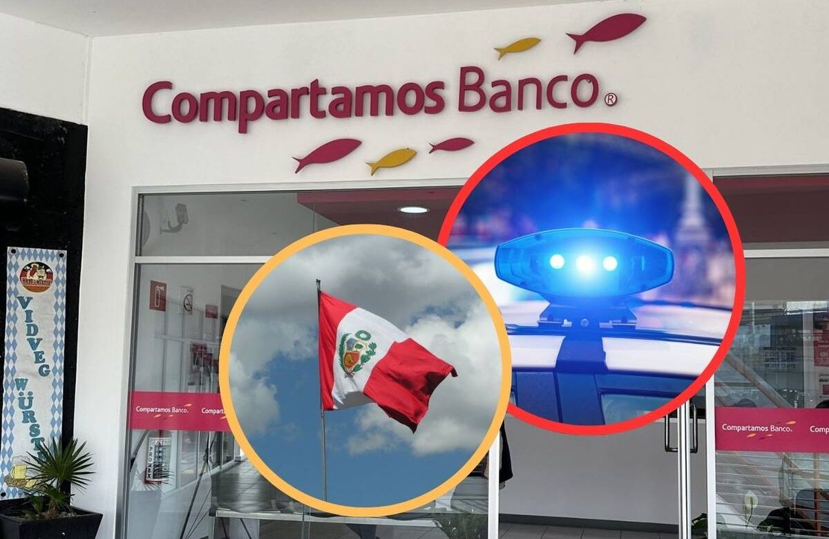 Atacan con explosivos sucursal del Banco mexicano Compartamos en Perú; segundo ataque