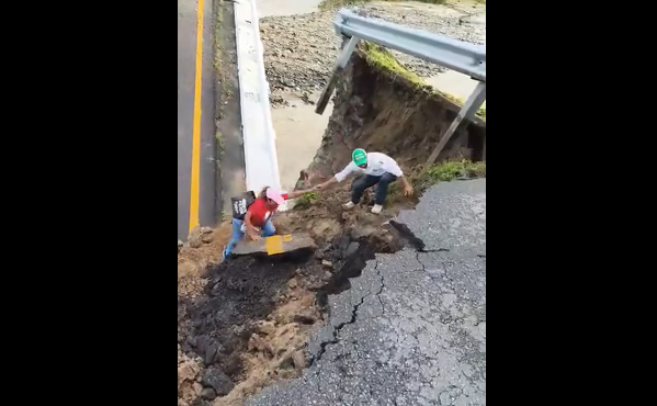 Colapsan puentes en Chiapas por lluvias