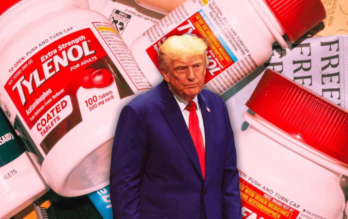 Trump relaciona el autismo con el consumo de paracetamol durante el embarazo