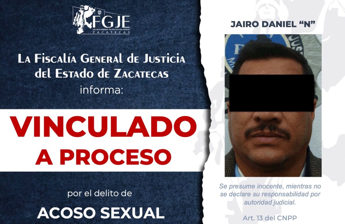 Vinculan a proceso a hombre acusado de acoso sexual en primaria de Guadalupe