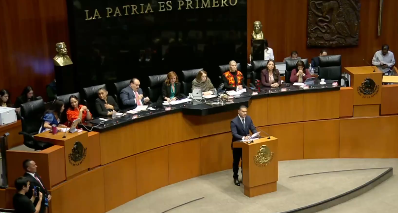 García Harfuch promete avanzar en la pacificación del país