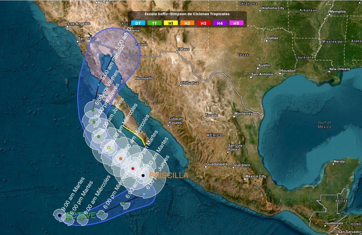 Toma fuerza ‘Priscilla’