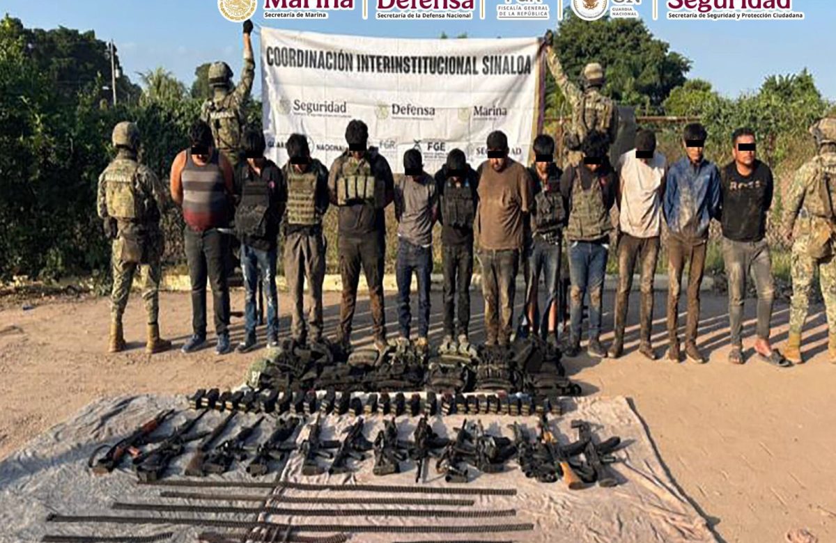 Detienen a 13 ligados a ‘Los Mayitos’