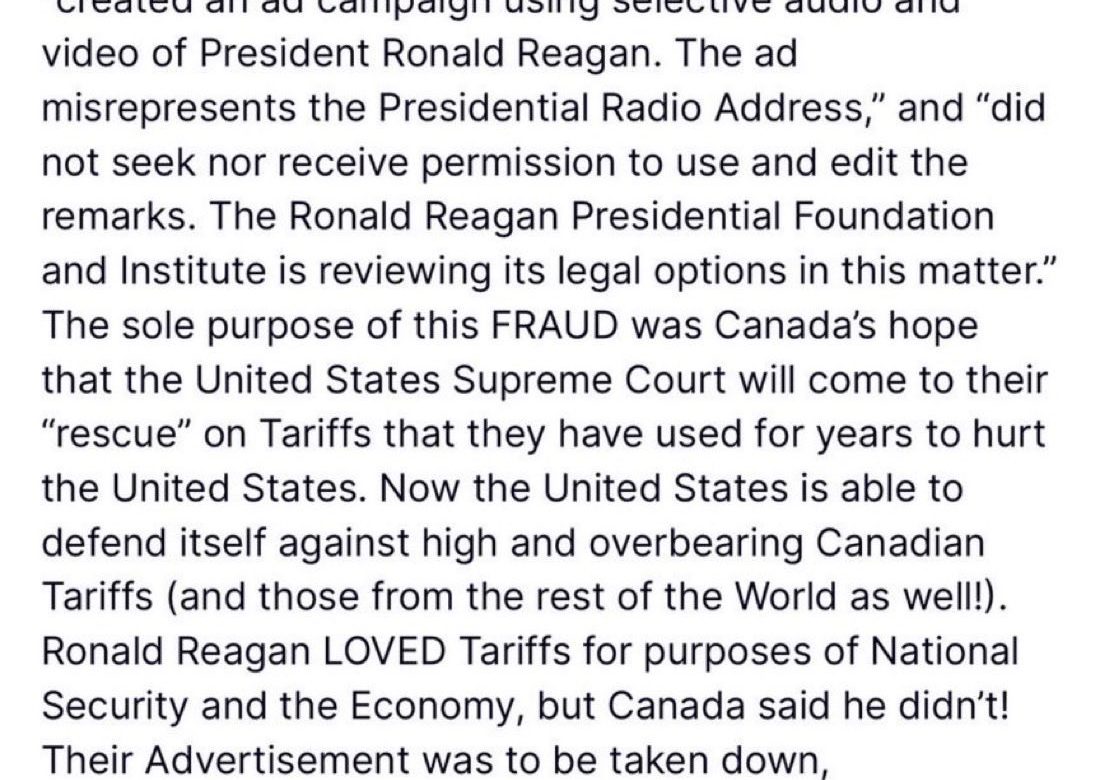 Anuncia Trump incremento de tarifas del 10% a Canadá