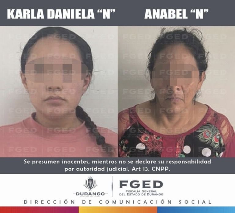 Detienen a dos por robo de bebé en Durango