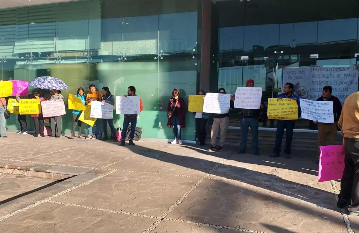 Durante la administración de Miguel Varela, artesanos de Zacatecas denuncian desplazamiento por comerciantes foráneos
