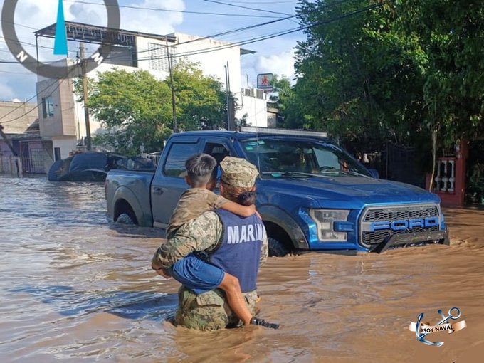 Lluvias dejan 37 muertos en cuatro estados
